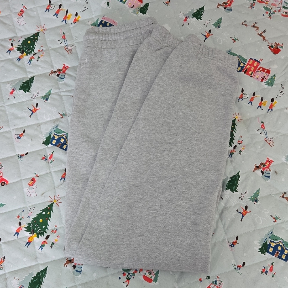 TNA Light Gray Fleece Joggers